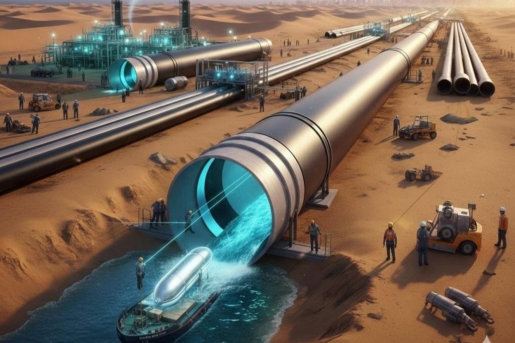 Siêu kỳ tích gọi tên quốc gia này: Bơm hàng tỷ lít nước biển, xây