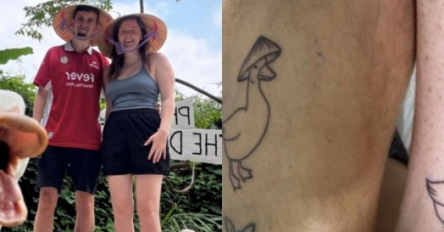 adt1768555994-add-a-heading-2-36-anh-cat-3-2-auto-cropjpg-1 Quá mê chăn vịt ở Việt Nam, cặp đôi Tây xăm hình vịt đội nón lá làm kỷ niệm adt1768555994 add a heading 2 36 anh cat 3 2 auto cropjpg 1