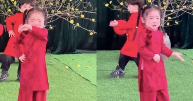 Xem clip em bé khóc vừa múa, dân mạng ví 'như đi làm ngày cuối năm' adt1770608865 add a heading 98 anh cat 3 2 auto cropjpg 1