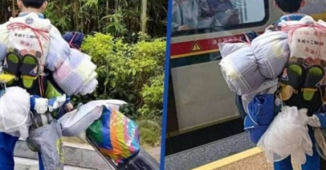 Nam sinh "nhỏ thó" gùi chăn lều kín lưng về quê ăn Tết, người lớn cũng phải nể adt1770613280 vac do ve que 1112 anh cat 3 2 auto cropjpg 1