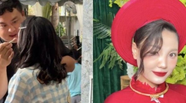 Cô dâu bị ong đốt sưng mắt vẫn xinh đẹp dưới sự 'phù phép' của thợ trang điểm adt1770964126 add a heading 3 19 anh cat 3 2 auto cropjpg