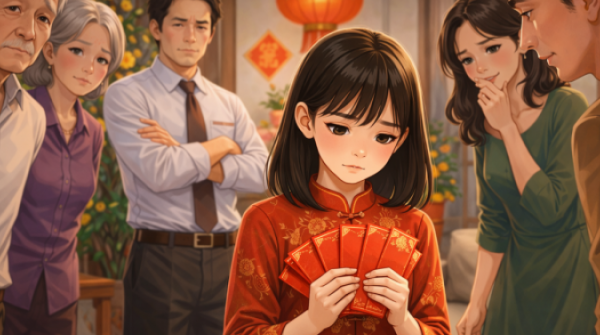 Con chán ngấy câu hỏi 'được bao nhiêu?' của mẹ mỗi lần bóc phong bao lì xì adt1771670218 li xi tet 2026 89 anh cat 3 2 auto croppng