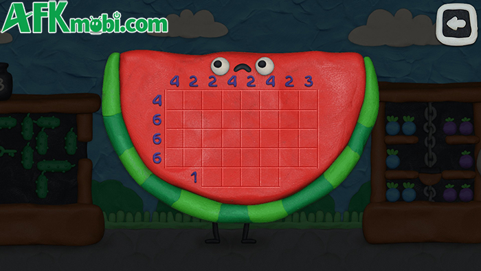 Tìm cách giải thoát cho những trái cây, rau củ bị nhốt với game giải đố 12 Locks Crazy Fruits 4