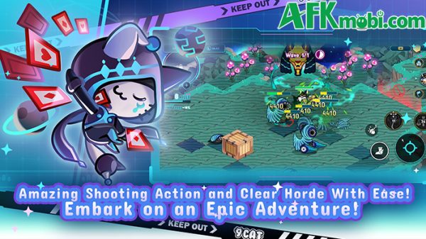 Cùng các đặc vụ lông xù cứu lấy thiên hà trong game 9Cat Saga: Strike Team afkmobi 9catsagastriketeam 1jpg