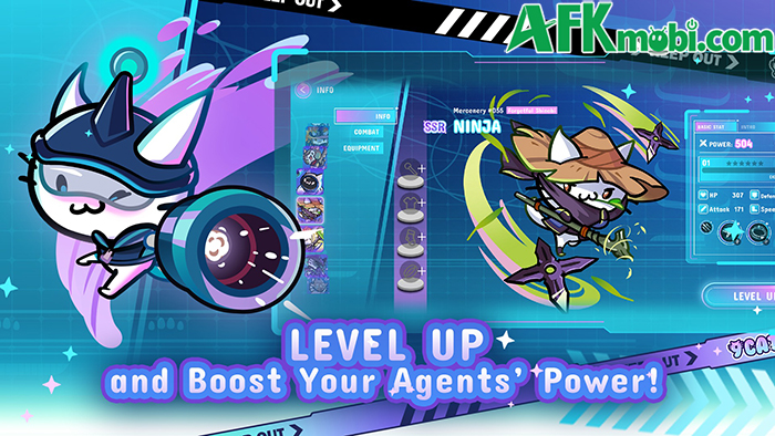 Cùng các đặc vụ lông xù cứu lấy thiên hà trong game 9Cat Saga: Strike Team 3