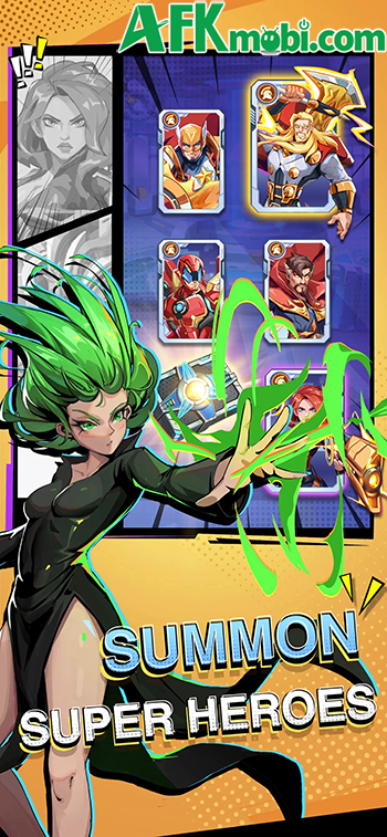 Dẫn dắt các siêu anh hùng chiến đấu cứu lấy nhân loại trong AFK Multiverse: Idle Legends 0