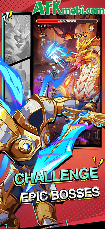 Dẫn dắt các siêu anh hùng chiến đấu cứu lấy nhân loại trong AFK Multiverse: Idle Legends 2