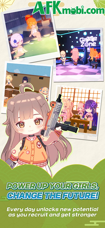 Tập hợp đội nữ sinh chibi tiêu diệt bọn ma quỷ trong game Ayakashi Rise: AFK Demon Hunt 3