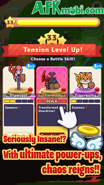 Điều khiển đội động vật trên cạn chống lại bọn sinh vật biển trong Animal Mafia 4