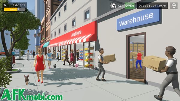 AveStore Supermarket Simulator mời người chơi quản lý cửa hàng tiện lợi của chính mình afkmobi avestoresupermarket 1jpg