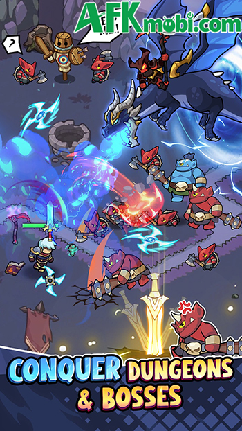 Quản lý balo đựng trang bị đi phiêu lưu trong game Backpack Legends Adventure RPG 1