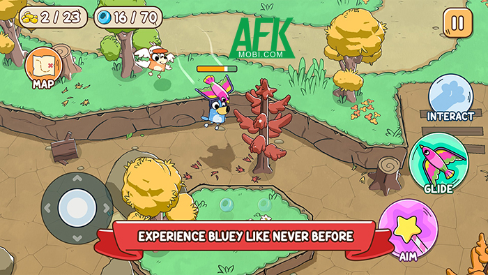 Bluey's Quest for The Gold Pen game phiêu lưu lấy chủ đề từ loạt phim hoạt hình Bluey 1