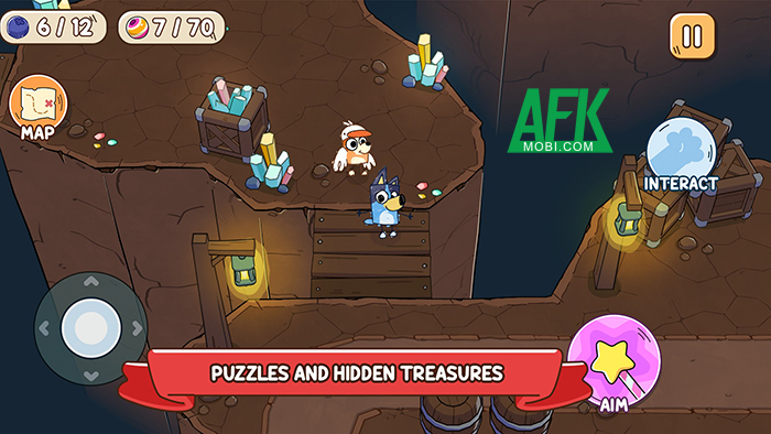 Bluey's Quest for The Gold Pen game phiêu lưu lấy chủ đề từ loạt phim hoạt hình Bluey 3