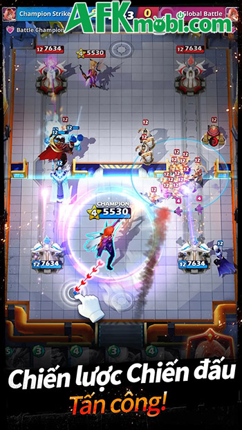 Champion Strike - PvP Arena game chiến thuật 1 đấu 1 trực tuyến thời gian thực 0