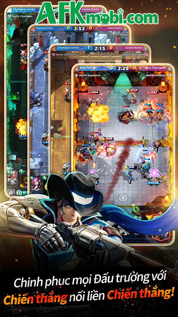 Champion Strike - PvP Arena game chiến thuật 1 đấu 1 trực tuyến thời gian thực 3