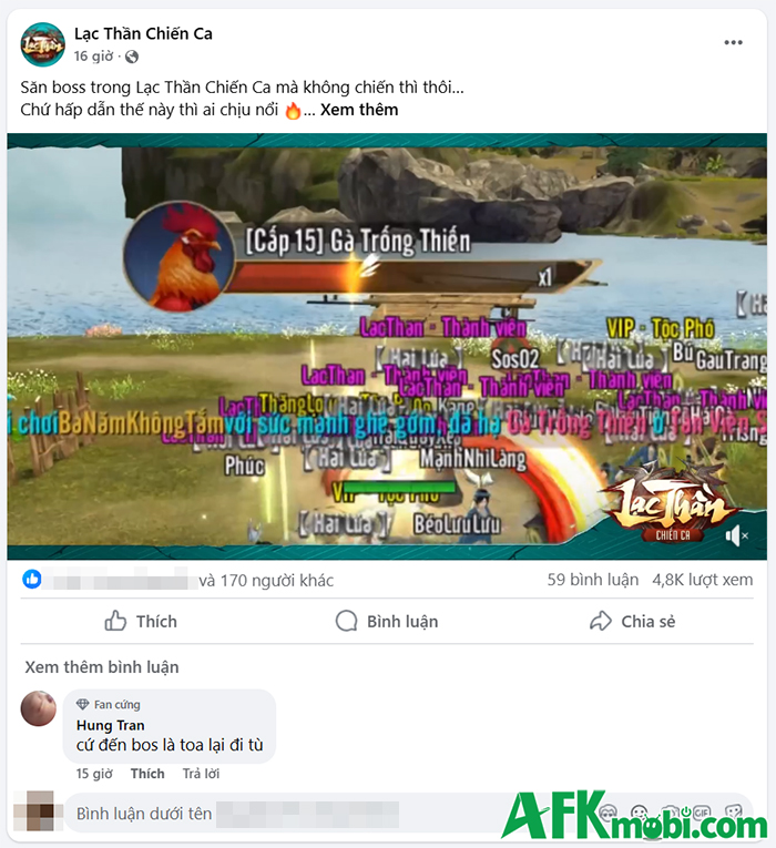 Cộng đồng game thủ Việt sôi sục với giai đoạn thử nghiệm của Lạc Thần Chiến Ca 4