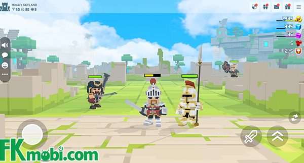 Craft Warriors quay trở lại với phiên bản mới mang tên Craft Warriors Frontier afkmobi craftwarriorsfrontier 1jpg