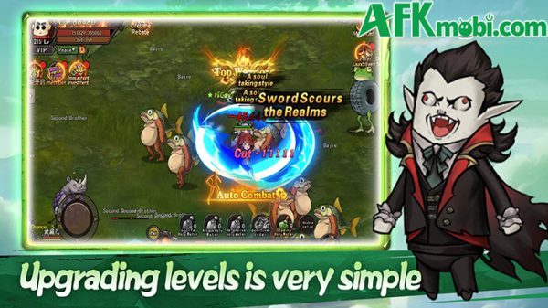 Crazy Odyssey game MMORPG với chủ đề meme của Italian brainrot kết hợp Tung Của afkmobi crazyodyssey 1jpg