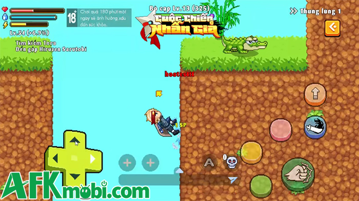 Cuộc Chiến Nhẫn Giả game MMORPG cày cuốc 2D lấy chủ đề nhẫn giả đến từ TeaMobi 0