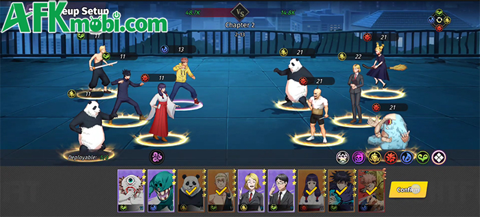 Cursebound: Black Domain game đấu tướng phong cách loạn chiến lấy chủ đề Jujutsu Kaisen 1