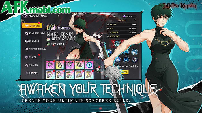 Cursebound: Black Domain game đấu tướng phong cách loạn chiến lấy chủ đề Jujutsu Kaisen 2