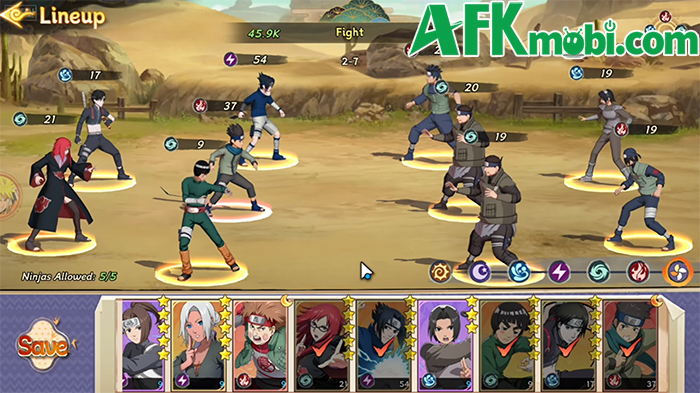 Cursed Seal: Awakening game đấu tướng theo phong cách loạn chiến lấy chủ đề Naruto 1