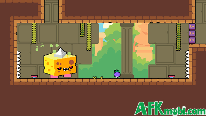 Bắt đầu cuộc hành trình phiêu lưu giải cứu củ cải bố trong game Dadish 4 1