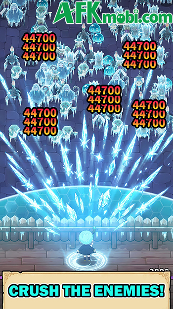 Dark Mage Defense: 66,666 với chủ đề từ bộ Sự Thức Tỉnh Của Hắc Ma Pháp Sư Sau 66666 Năm 1