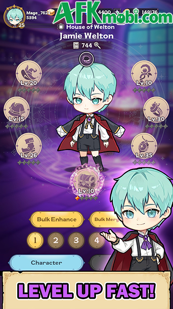 Dark Mage Defense: 66,666 với chủ đề từ bộ Sự Thức Tỉnh Của Hắc Ma Pháp Sư Sau 66666 Năm 3