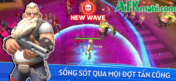 Trực tiếp dẫn dắt nhóm người sống sót sinh tồn trước các đợt xác sống với game Dead.io 1