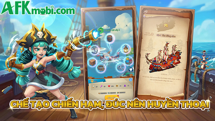 Đế Chế Hải Tặc game đấu tướng chủ đề cướp biển cập bến thị trường Việt Nam 3