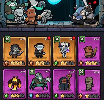 Dọn sạch bọn con người khỏi những ngục tối khi vào vai vua khô lâu tại Dungeon of Legion afkmobi dungeonoflegion 1jpg