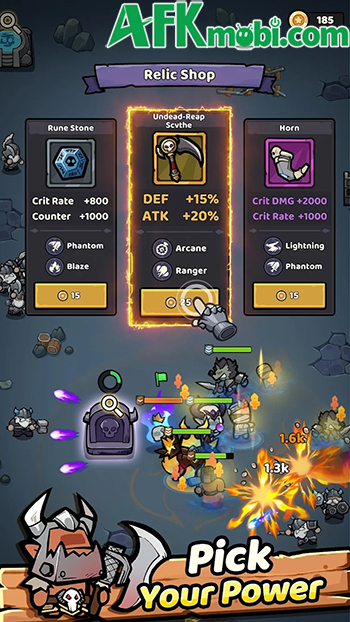 Dọn sạch bọn con người khỏi những ngục tối khi vào vai vua khô lâu tại Dungeon of Legion 3