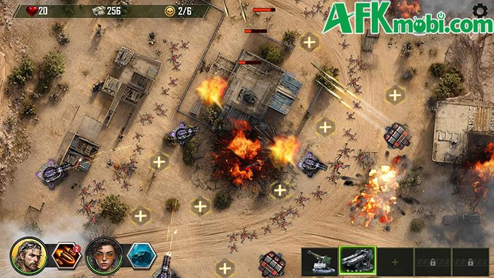 Bảo vệ Trái Đất trước sự xâm lược của quái vật ngoài hành tinh tại Epic Turret: Tower Defense 1