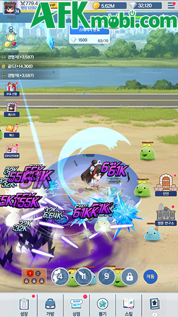 Phát triển cô gái chibi có khả năng trừ tà trong game nhàn rỗi Exorcist Girl: Idle RPG 4