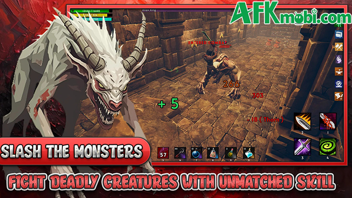 Chiến đấu trong hầm ngục tối tại game hành động Fantasy RPG: Dungeon of Blades 0