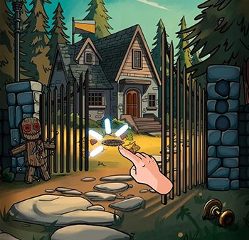 Phá vỡ vòng lặp thời gian bao trùm lên toàn thành phố trong game Find Joe: Two of us afkmobi findjoetwoofus 1jpg