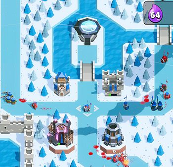 Phòng thủ trước các đợt tấn công dữ dội của lũ Orc hung tợn trong game Fortura afkmobi fortuna 1jpg