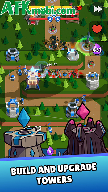 Phòng thủ trước các đợt tấn công dữ dội của lũ Orc hung tợn trong game Fortura 2 Phòng thủ trước các đợt tấn công dữ dội của lũ Orc hung tợn trong game Fortura 2