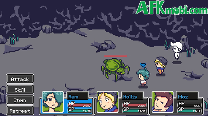 From Village to Legend game JRPG kết hợp phiêu lưu với phong cách đồ họa pixel hoài cổ 2