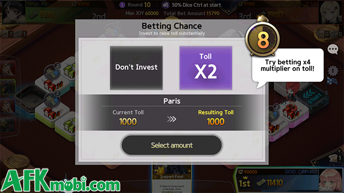 Game of Dice: Re Roll với sự kết hợp giữa tung xúc xắc với yếu tố sử dụng thẻ bài 1