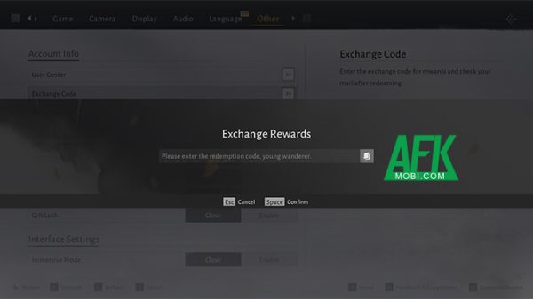 Tổng hợp gift code game Where Winds Meet Mobile mới nhất trong tháng afkmobi giftcodewherewindsmeet 1jpg