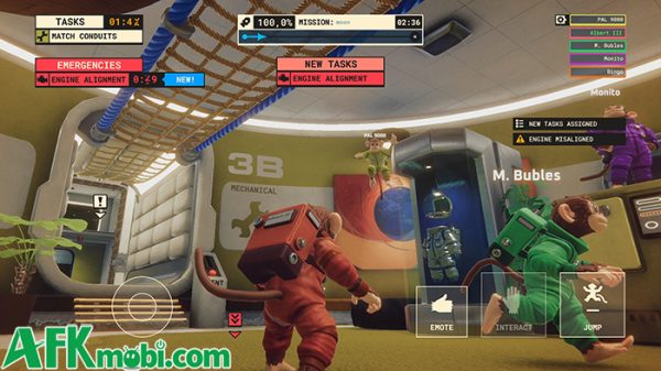 Trở thành những phi hành gia tinh tinh khi đến với tựa game Go Ape Ship! Mobile 26 Trở thành những phi hành gia tinh tinh khi đến với tựa game Go Ape Ship! Mobile afkmobi goapeship 1jpg