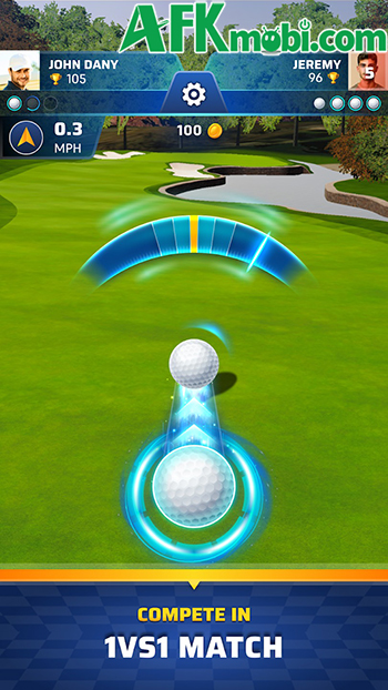 Golf Fanta game thể thao đánh gôn PvP trực tuyến với nền đồ họa 3D sống động 0