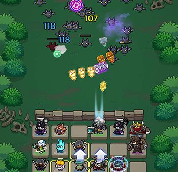 Hero Blasters: Defense game phòng thủ độc đáo kết hợp cơ chế xếp khối afkmobi heroblastersdefense 1jpg