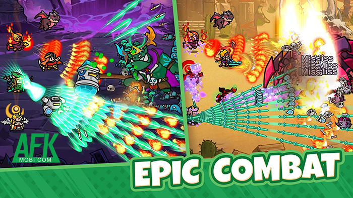 Heroes Survival Battle thử thách bạn xây dựng đội anh hùng phòng thủ trước hàng trăm quái vật 1