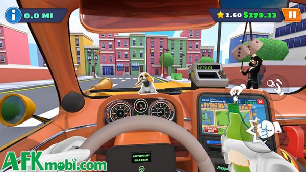 I Am Taxi Driver game mô phỏng làm tài xế taxi với nội dung vô cùng hài hước afkmobi iamtaxidriver 1jpg