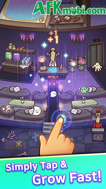 Điều hành khách sạn dành riêng cho ma trong game mô phỏng Idle Ghost Hotel 0