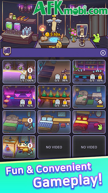 Điều hành khách sạn dành riêng cho ma trong game mô phỏng Idle Ghost Hotel 1