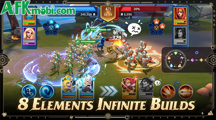 Gầy dựng đế chế trong thế giới chiến tranh hỗn loạn với game Infinity Kingdom: Elemental Era 3